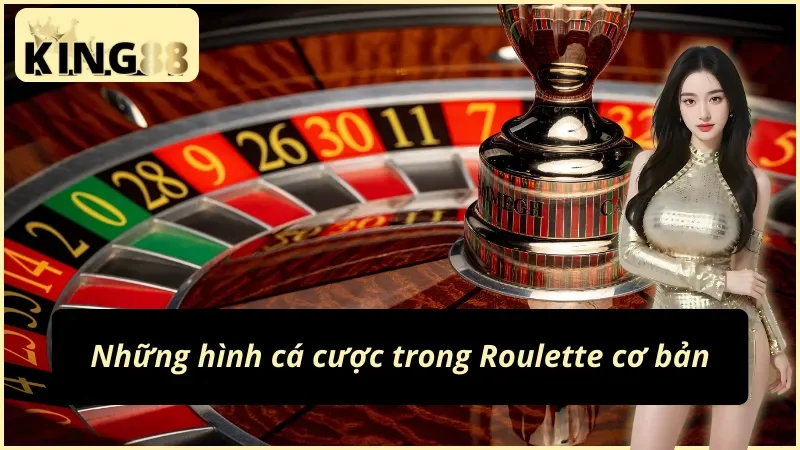 Danh sách những hình thức đặt cược trong Roulete